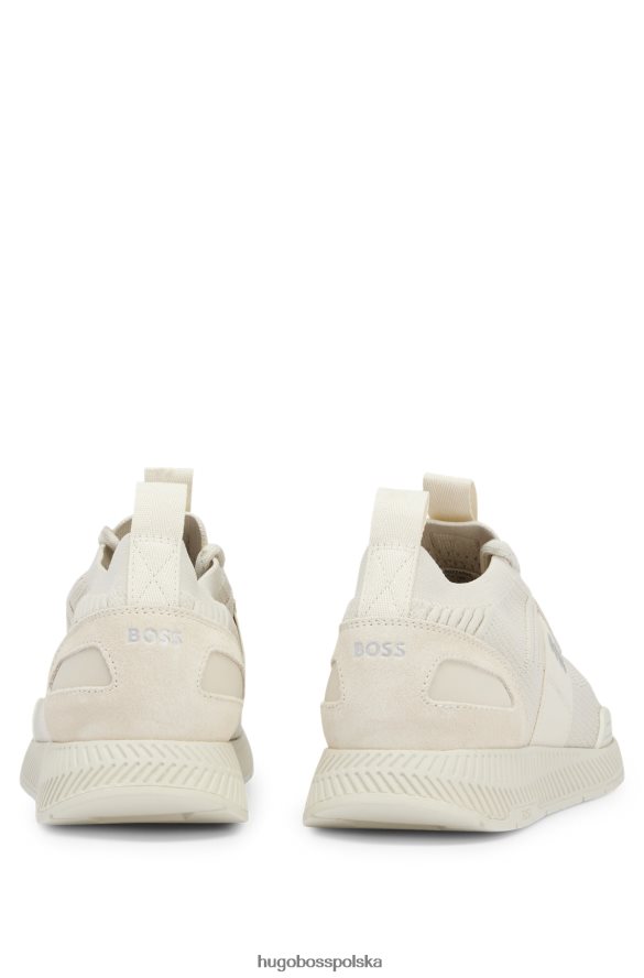 Hugo Boss Buty sportowe Hugo z cholewką Repreve w kolorze białym biały R0X0H64721