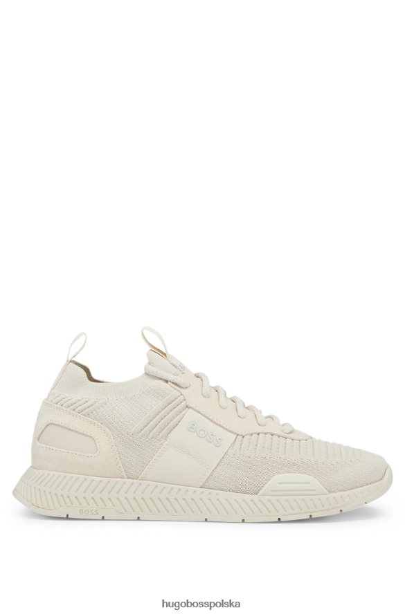 Hugo Boss Buty sportowe Hugo z cholewką Repreve w kolorze białym biały R0X0H64721