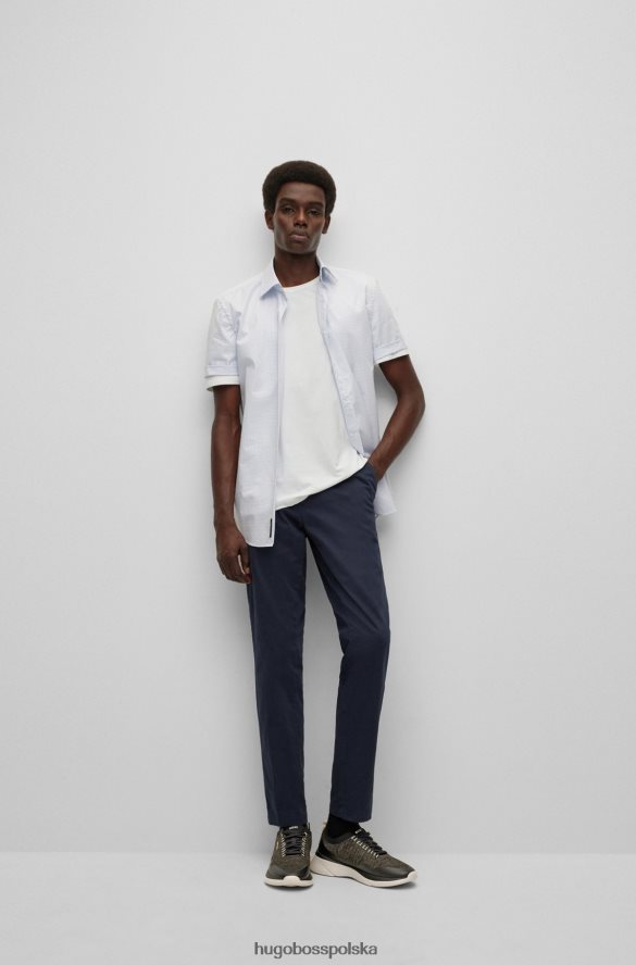 Hugo Boss Buty sportowe hugo w stylu skarpetek z kontrastowym ciemnozielonym brandingiem ciemnozielony R0X0H64684