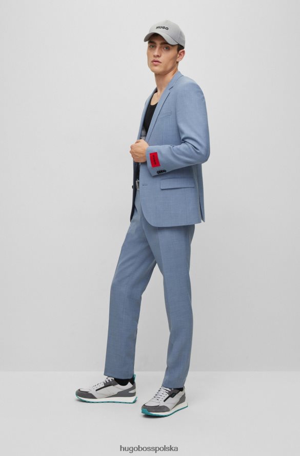 Hugo Boss Inspirowane stylem retro buty sportowe z zamszu i siateczki hugo w kolorze jasnoszarym jasnoszary R0X0H64712