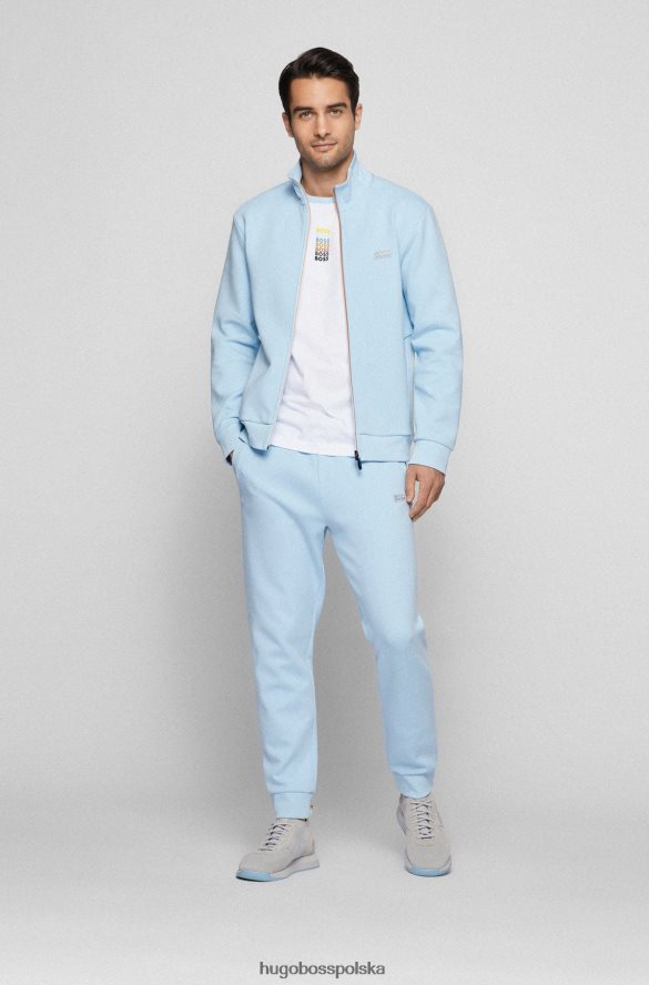 Hugo Boss Skarpetowe buty sportowe z cholewką Repreve Hugo w kolorze jasnoszarym jasnoszary R0X0H64724