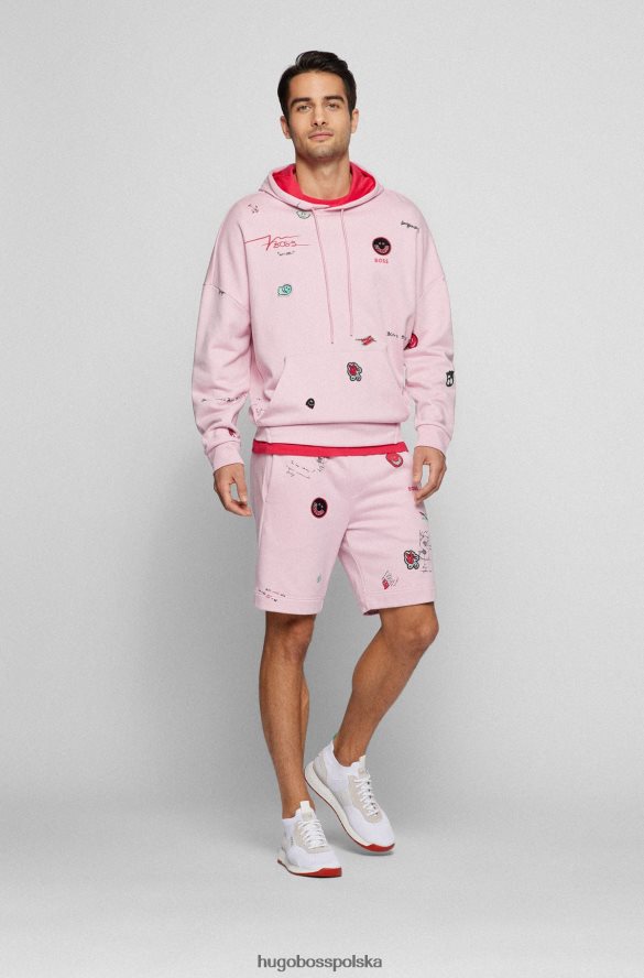 Hugo Boss Skarpetowe buty sportowe z cholewką Repreve, białe Hugo biały R0X0H64722