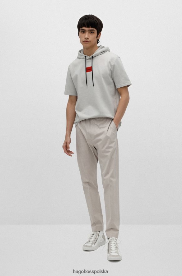 Hugo Boss Wysokie buty sportowe hugo ze skóry i zamszu w kolorze białym biały R0X0H65011