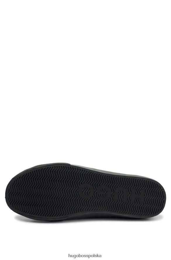 Hugo Boss Wysokie buty sportowe z logo i wulkanizowaną podeszwą w kolorze czarnym hugo czarny R0X0H64755
