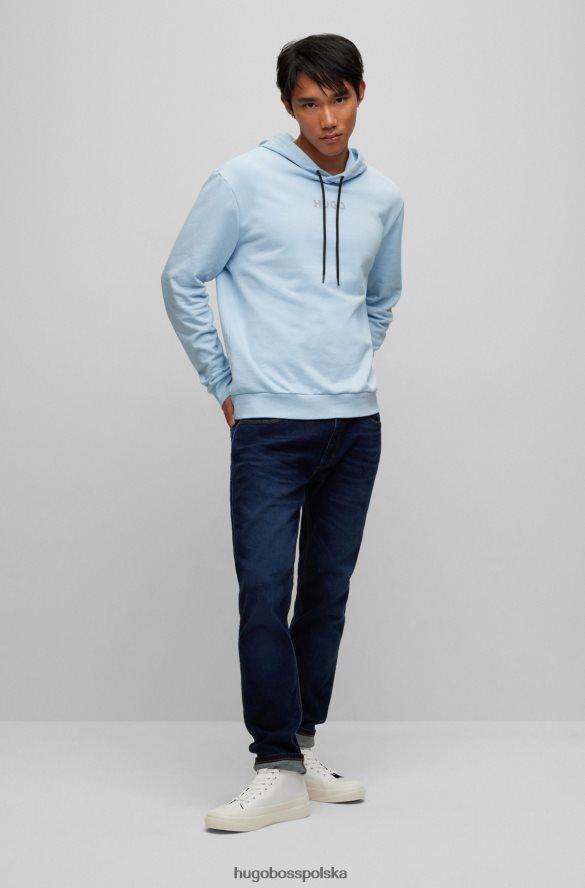 Hugo Boss białe buty sportowe Hugo z wysokimi gumowymi zderzakami i czerwoną metką z logo biały R0X0H64938