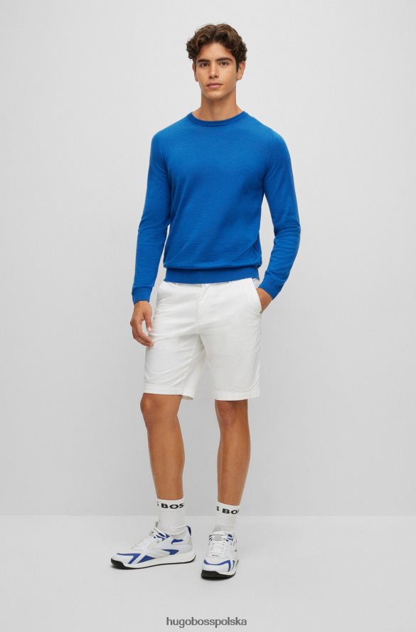 Hugo Boss białe buty sportowe hugo z różnych materiałów z detalami termoutwardzalnymi biały R0X0H64847