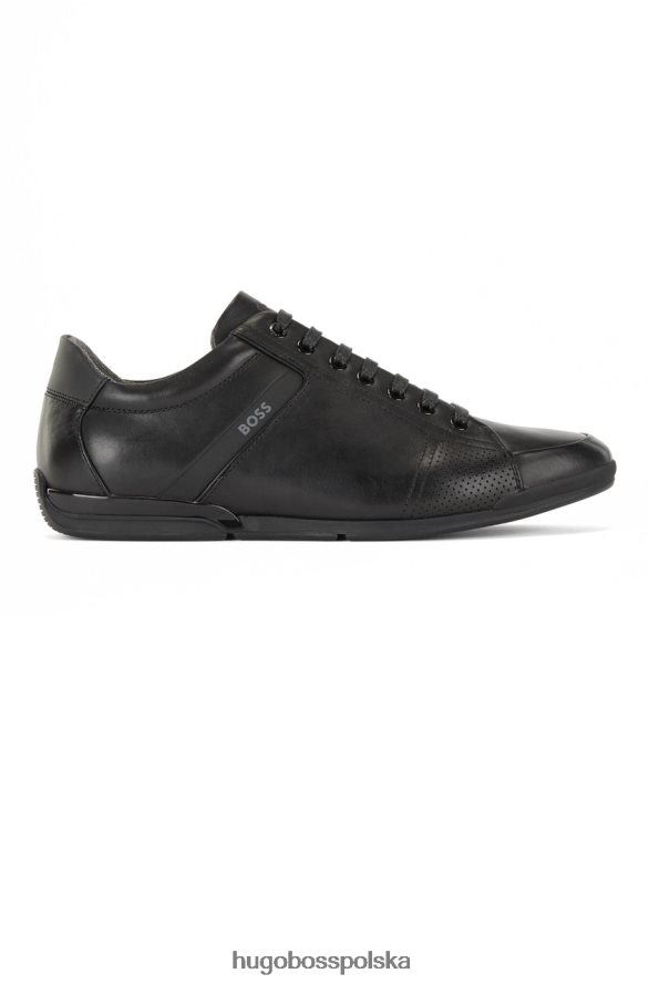 Hugo Boss buty sportowe Saturn 50471262 czarne czarny biały R0X0H6667