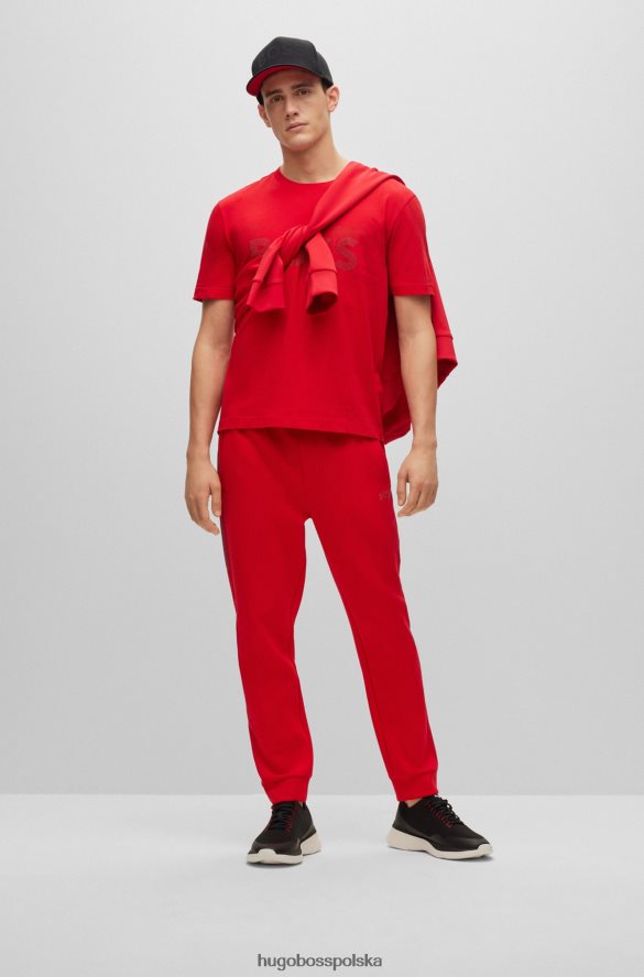 Hugo Boss czarne buty sportowe hugo w stylu skarpetek z kontrastowym brandingiem czarny R0X0H64683