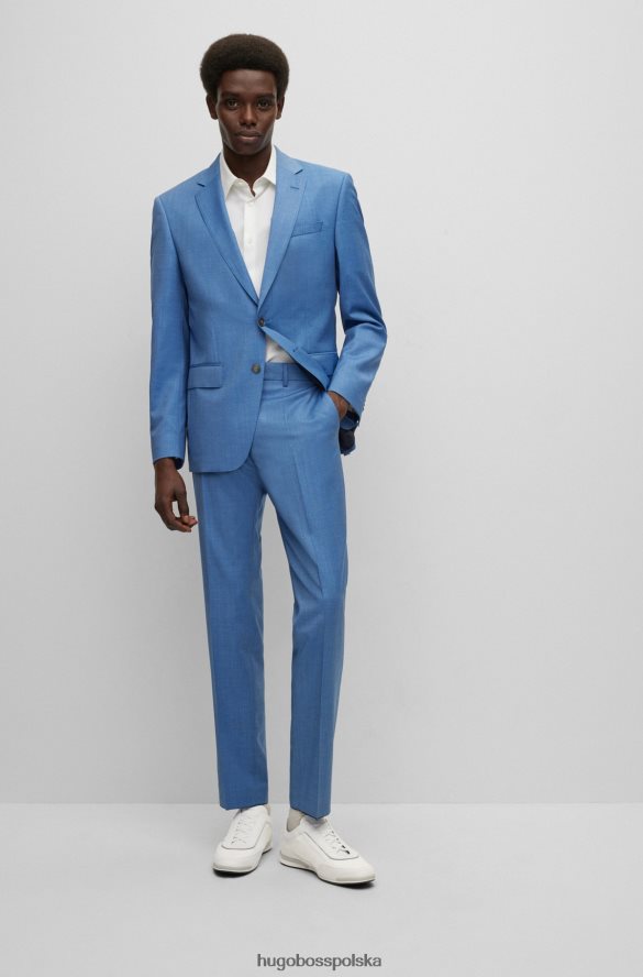 Hugo Boss hugo białe, niskie buty sportowe z różnych materiałów z dużym logo biały R0X0H64790