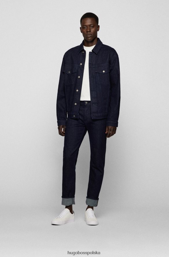 Hugo Boss niskie buty sportowe z kontrastowym detalem „b” hugo w kolorze białym biały R0X0H64666