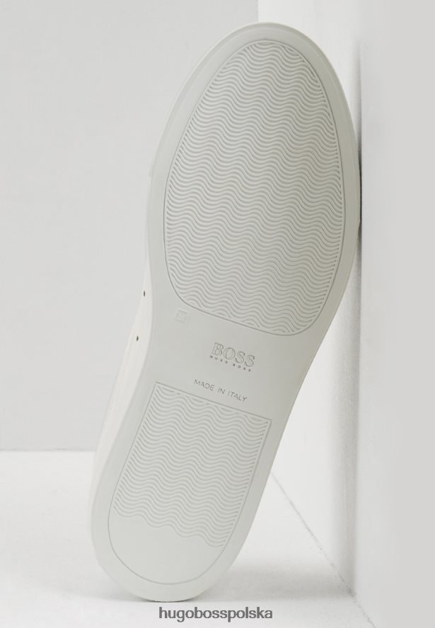 Hugo Boss tenisówka - katie - 50455179 biała biały R0X0H6891