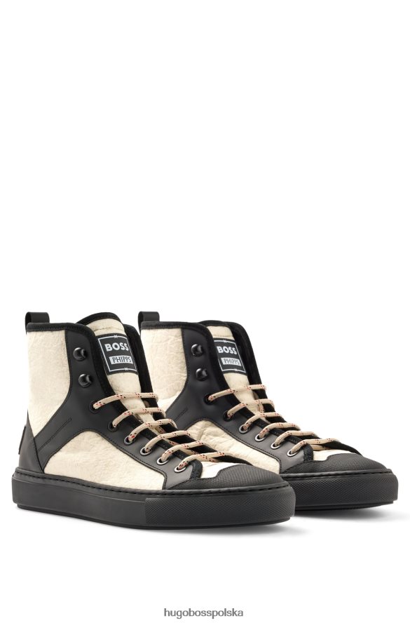 Hugo Boss wysokiej klasy buty sportowe x phipps wzorzyste R0X0H65002