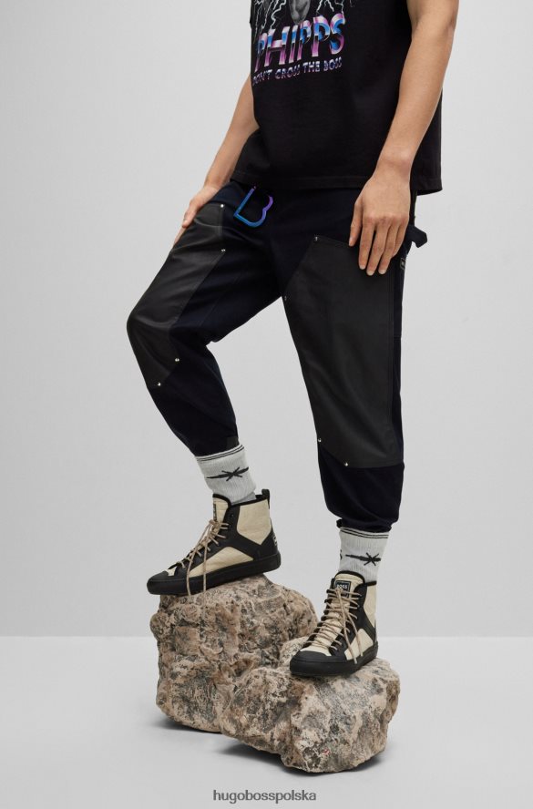 Hugo Boss wysokiej klasy buty sportowe x phipps wzorzyste R0X0H65002