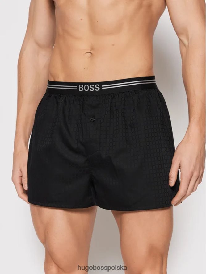 Hugo Boss Bokserki 2 szt. 50454605 czarne czarny R0X0H620