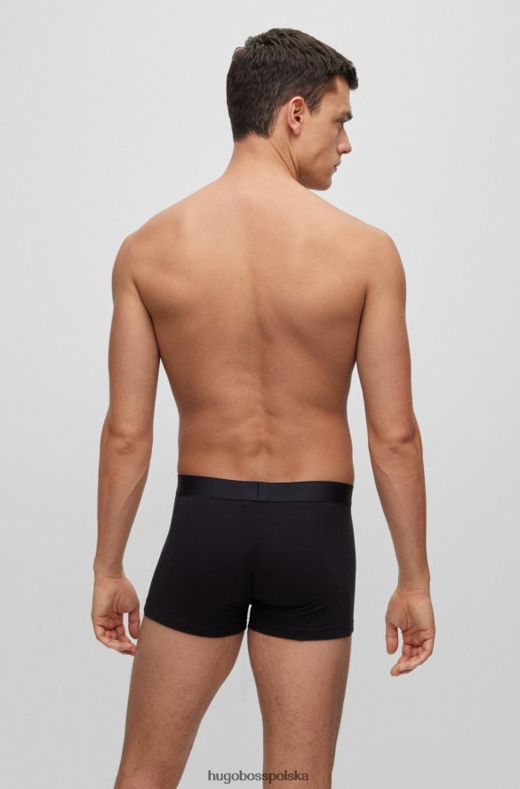 Hugo Boss Zestaw upominkowy z bielizną hugo z bawełny organicznej i czarnym logo czarny R0X0H62400