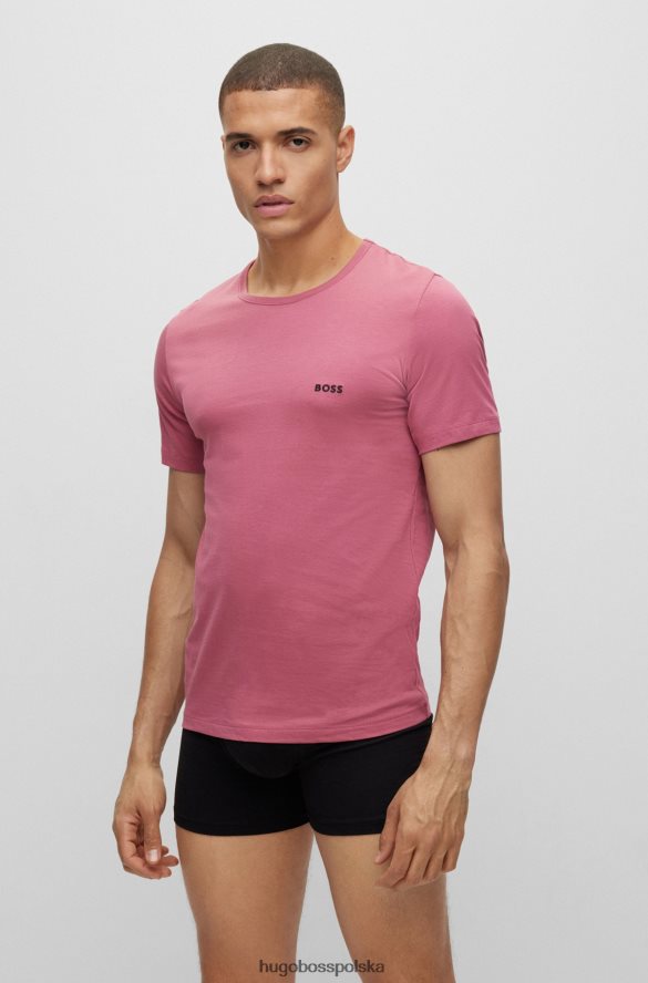 Hugo Boss trzypak bielizny-t-shirtów z bawełnianego dżerseju w kolorze zielonym hugo zielony R0X0H61253