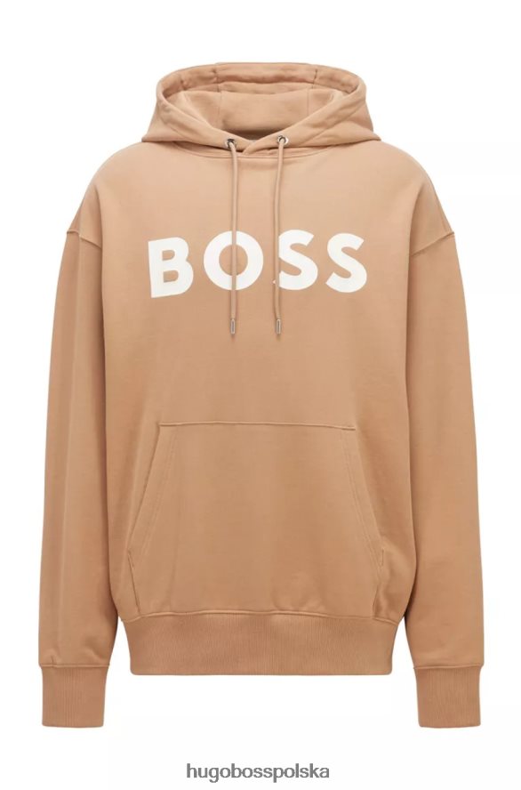 Hugo Boss Bluza z kapturem unisex Sullivan 50477050 czarna czarny/beżowy R0X0H6157