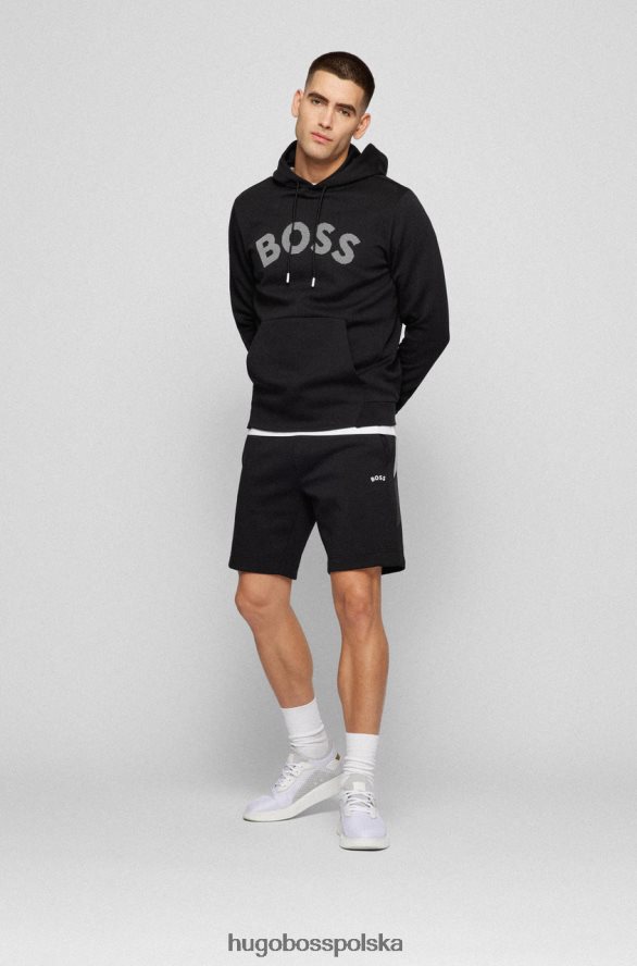 Hugo Boss bluza z kapturem soody 50469367 czarna czarny R0X0H6103