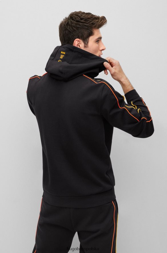 Hugo Boss i bluza z kapturem z mieszanki bawełny NBA słońca NBA R0X0H61827