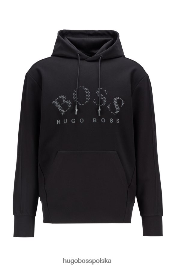 Hugo Boss bluza sly aj 50446840 czarna czarny R0X0H6251
