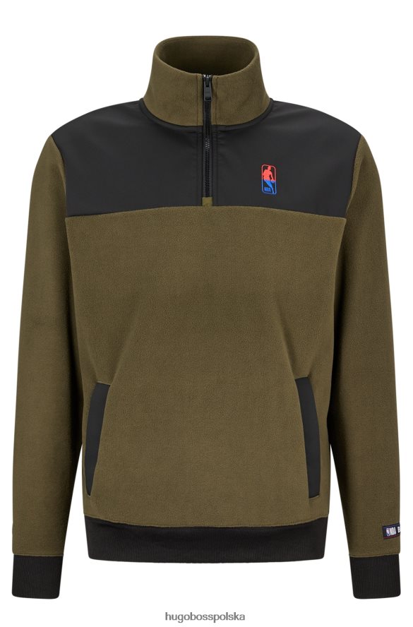 Hugo Boss & NBA Bluza z rozciągliwego polaru i zapinana na zamek rodzaj NBA R0X0H63083