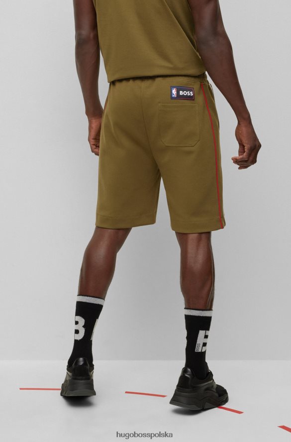 Hugo Boss & NBA szorty z mieszanki bawełny byki NBA R0X0H63177