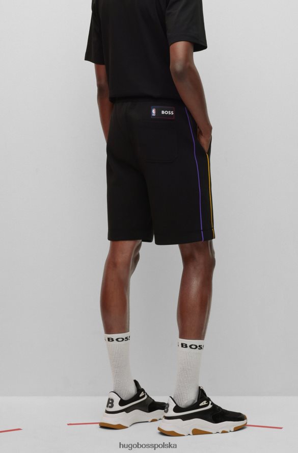 Hugo Boss Szorty z mieszanki bawełny & NBA Lakers z NBA R0X0H63180