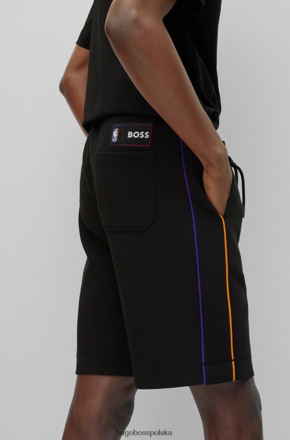 Hugo Boss Szorty z mieszanki bawełny & NBA Lakers z NBA R0X0H63180