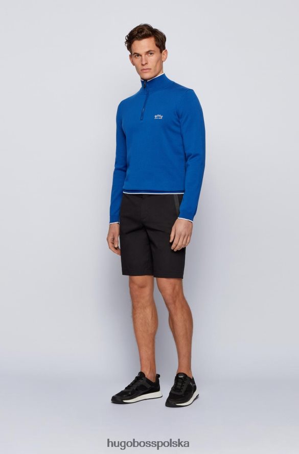 Hugo Boss dzianina ziston 50440712 czerwona czerwony/niebieski/oliwkowy R0X0H6294
