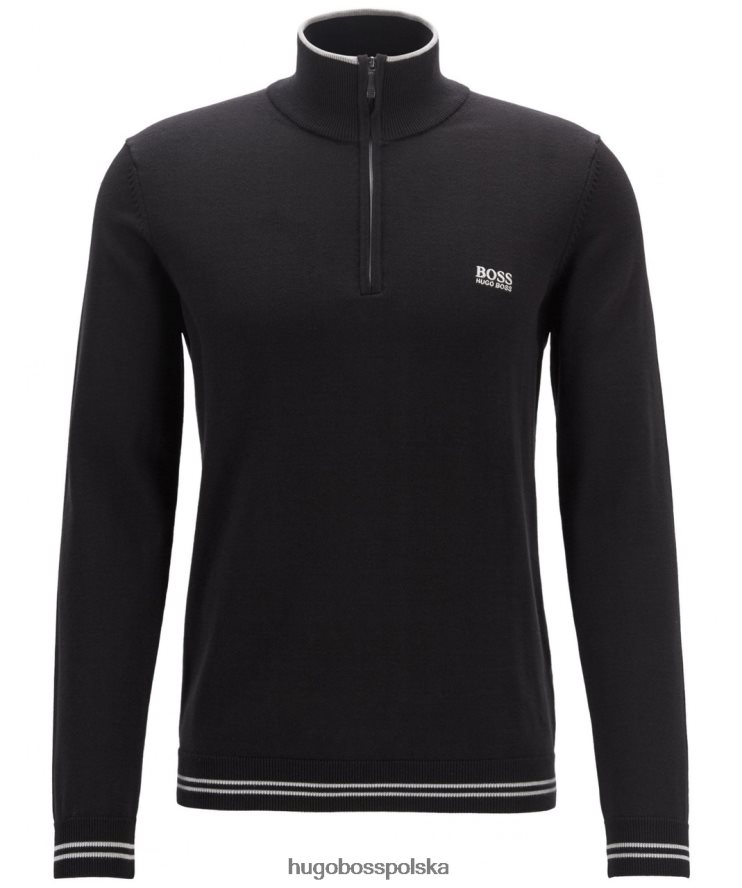 Hugo Boss sweterek - zimowy - 50378779 szary szary/czerwony/czarny R0X0H6463