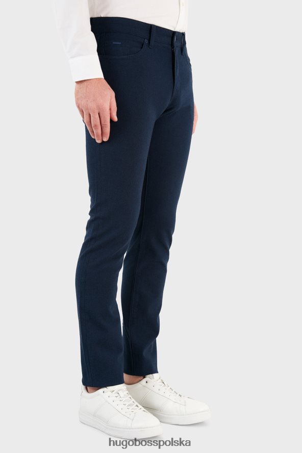 Hugo Boss 5 kieszeni delaware 50458270 oliwkowy oliwkowy/ciemnoniebieski/szary R0X0H6183