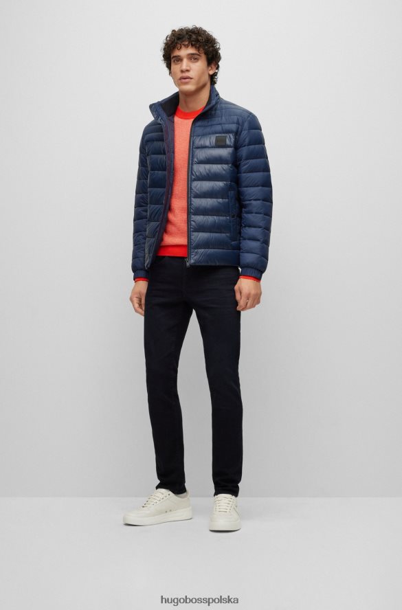 Hugo Boss Dżinsy Hugo Skinny Fit z ciemnoniebieskiego, bardzo elastycznego denimu w kolorze ciemnoniebieskim ciemny niebieski R0X0H62171