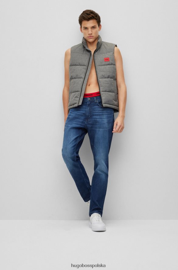 Hugo Boss Dżinsy o regularnym kroju w kolorze niebieskim, komfortowy, elastyczny denim Hugo w kolorze ciemnoniebieskim ciemny niebieski R0X0H62088