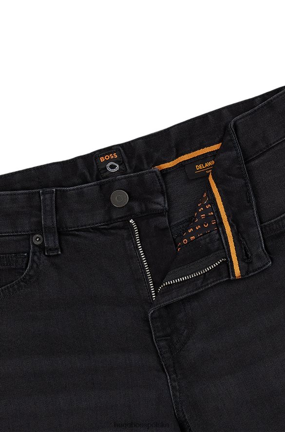 Hugo Boss Dżinsy slim-fit w kolorze szarym, super rozciągliwym, czarnym dżinsie hugo czarny R0X0H61533