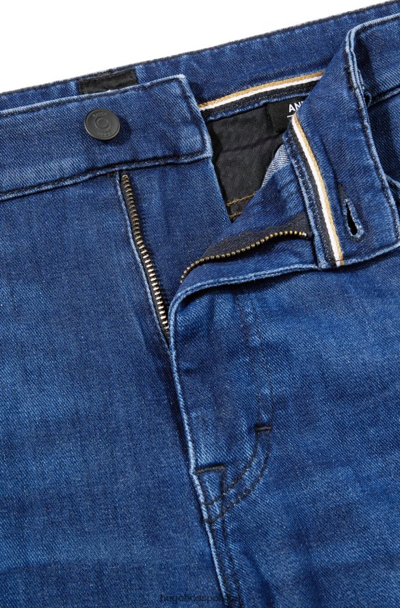 Hugo Boss Hugo jeansy o swobodnym kroju w kolorze niebieskiego, bardzo miękkiego włoskiego denimu w kolorze ciemnoniebieskim ciemny niebieski R0X0H61378