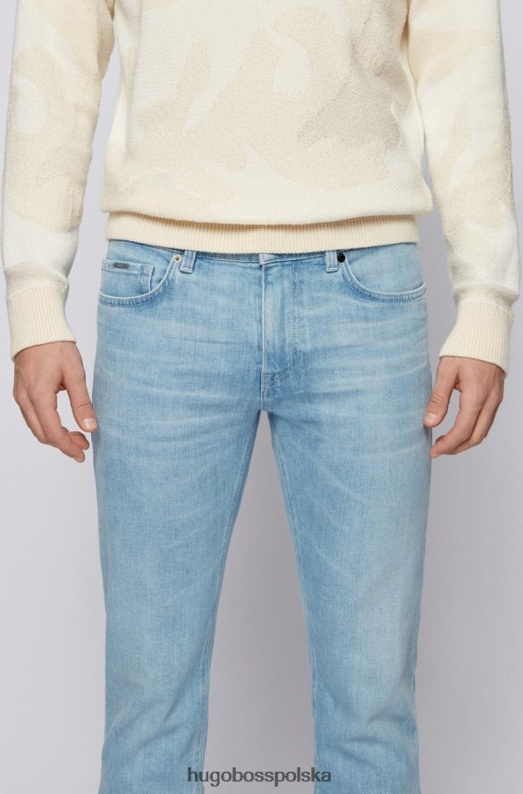 Hugo Boss Jean Delaware 50449629 turkusowy turkus R0X0H6311