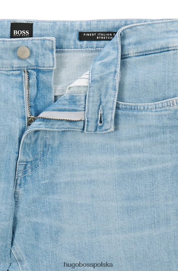 Hugo Boss Jean Delaware 50449629 turkusowy turkus R0X0H6311