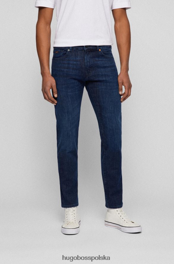 Hugo Boss Jean Maine nr 50471118 ciemnoniebieski ciemny niebieski R0X0H6146