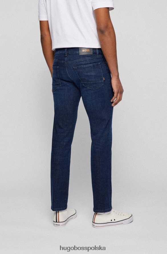 Hugo Boss Jean Maine nr 50471118 ciemnoniebieski ciemny niebieski R0X0H6146