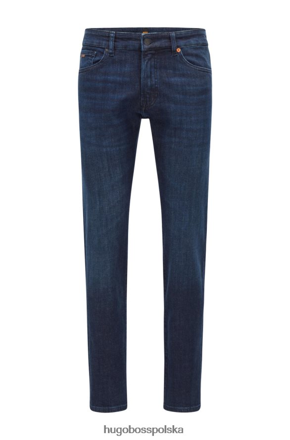 Hugo Boss Jean Maine nr 50471118 ciemnoniebieski ciemny niebieski R0X0H6146