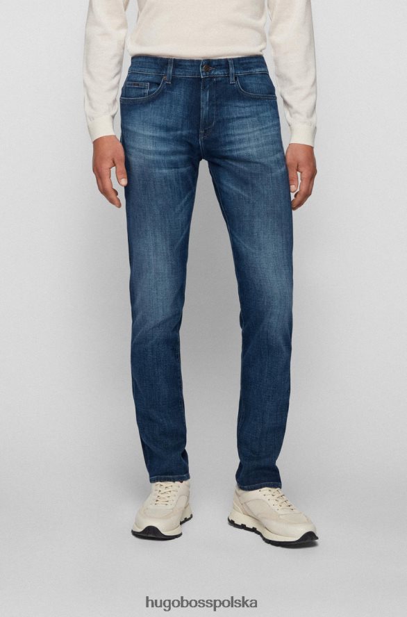 Hugo Boss dżinsy delaware 50458152 niebieskie niebieski R0X0H6188