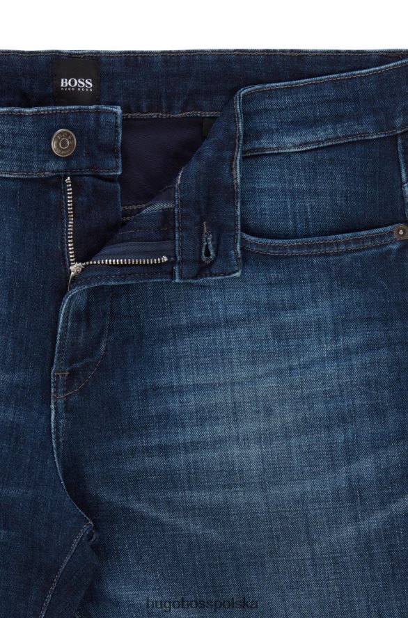 Hugo Boss dżinsy delaware 50458152 niebieskie niebieski R0X0H6188