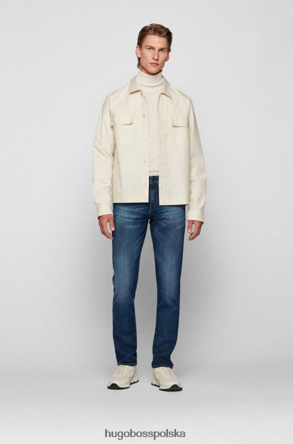 Hugo Boss dżinsy delaware 50458152 niebieskie niebieski R0X0H6188