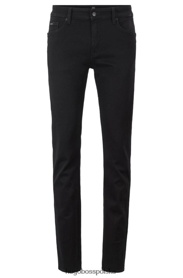 Hugo Boss dżinsy - delaware nr - 50400078 czarny czarny R0X0H6449