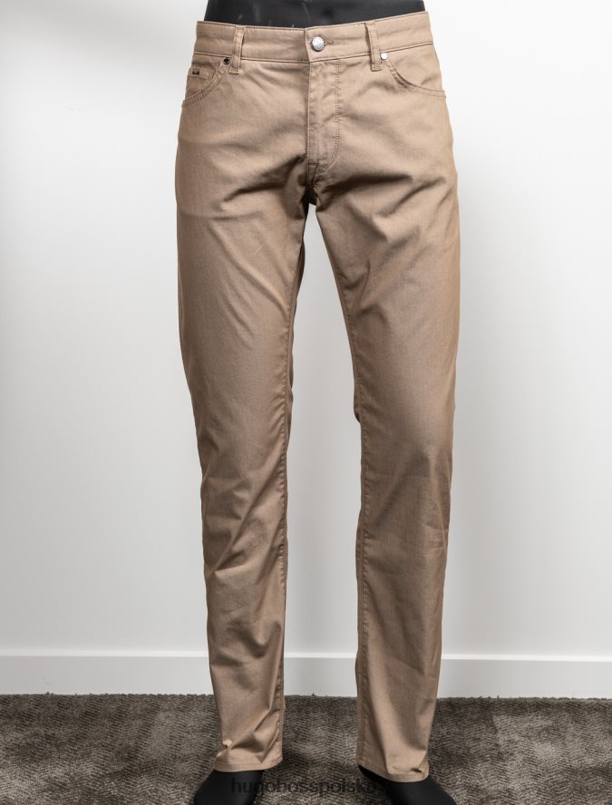 Hugo Boss dżinsy maine3 50405337 beż beżowy/zielony/granatowy R0X0H6424