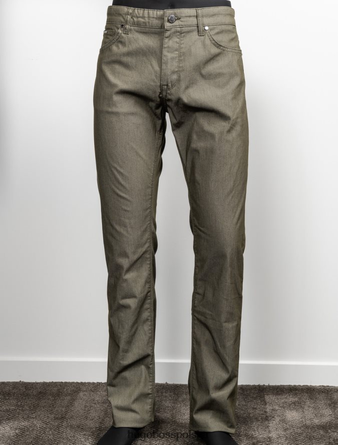 Hugo Boss dżinsy maine3 50405337 beż beżowy/zielony/granatowy R0X0H6424