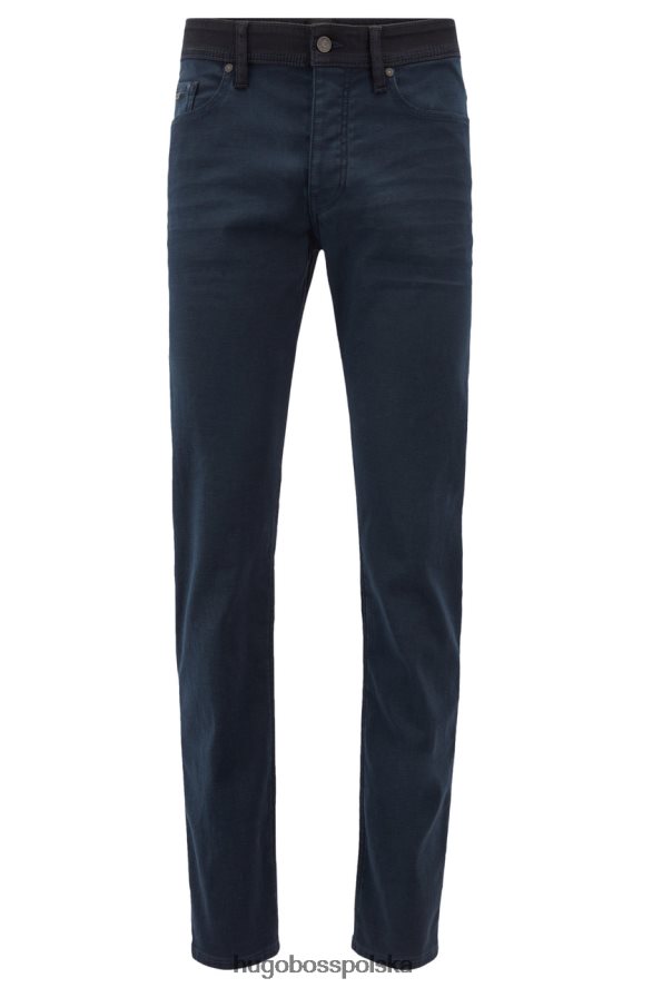Hugo Boss dżinsy taber 50394104* niebieskoczarny niebiesko-czarny R0X0H6377