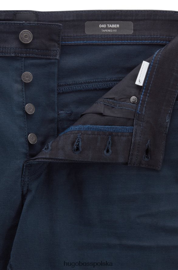 Hugo Boss dżinsy taber 50394104* niebieskoczarny niebiesko-czarny R0X0H6377