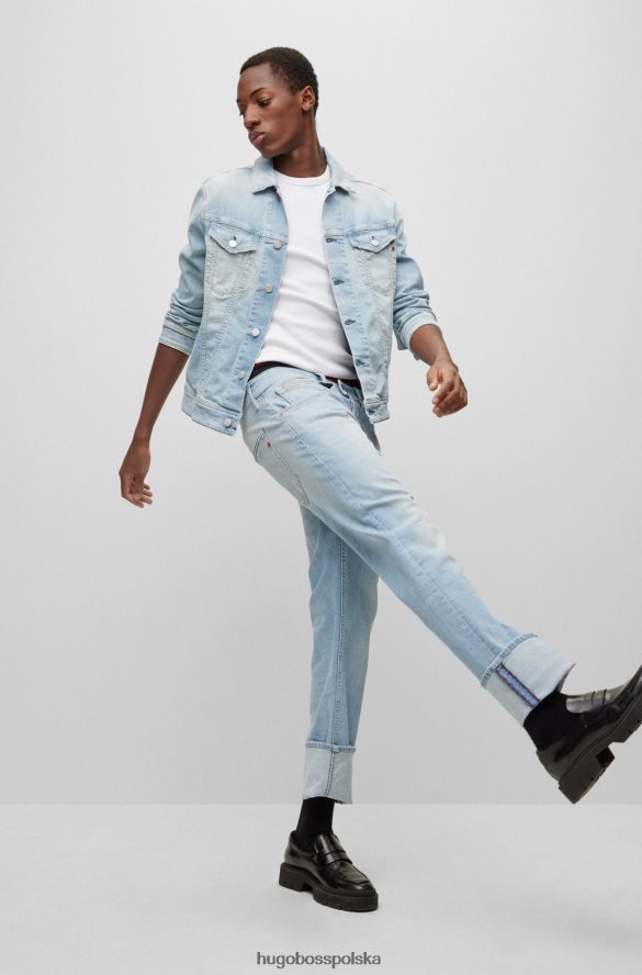 Hugo Boss hugo | jeansy Replay o prostym kroju z jasnoniebieskiego, elastycznego denimu jasny niebieski R0X0H62969
