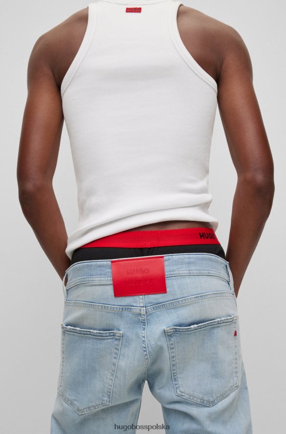 Hugo Boss hugo | jeansy Replay o prostym kroju z jasnoniebieskiego, elastycznego denimu jasny niebieski R0X0H62969
